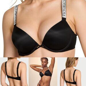 Victoria's Secret Women's Very Sexy Bombshell Adds-2-Cups Push Up Bra 36D